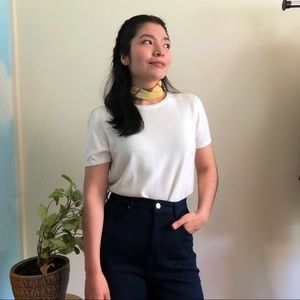 Carolyn Taylor White Blouse